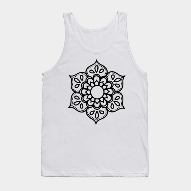 mandala Tank Top by hoddynoddy